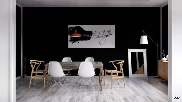 black-wall-dining-room-600x337