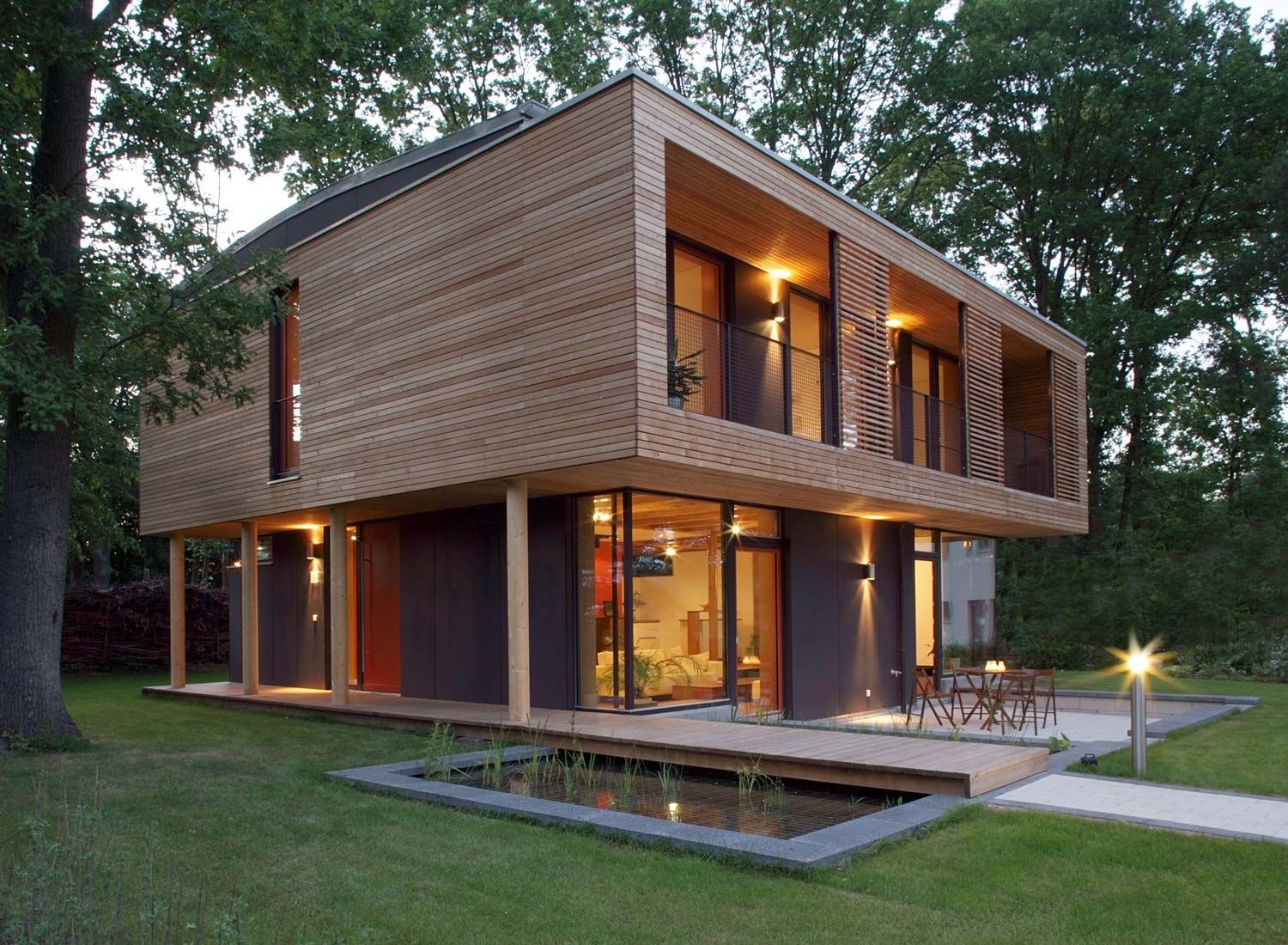 thiết kế nhà gỗ đẹp
