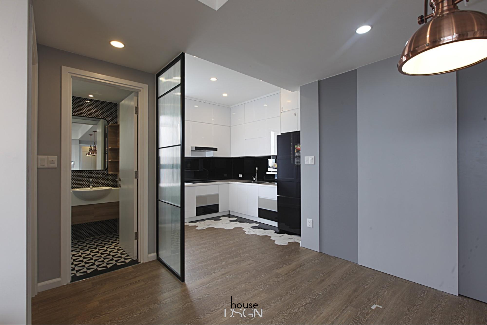 thiết kế phong cách scandinavian phòng bếp