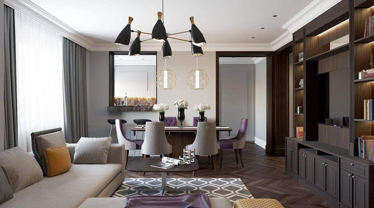 kiến trúc art deco trong nội thất