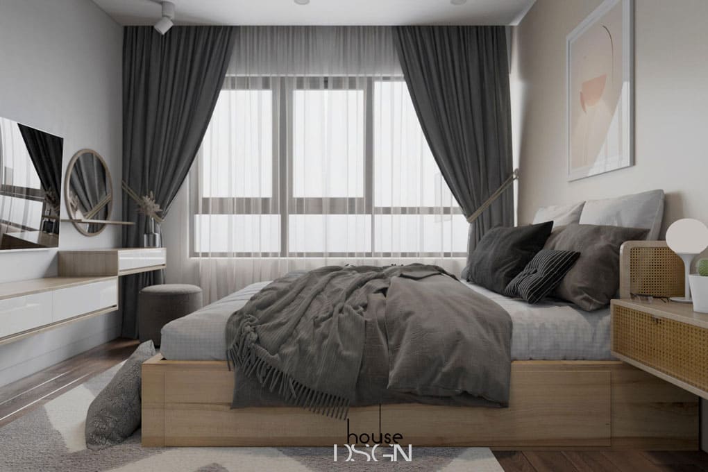 mẫu phòng ngủ phong cách Scandinavian