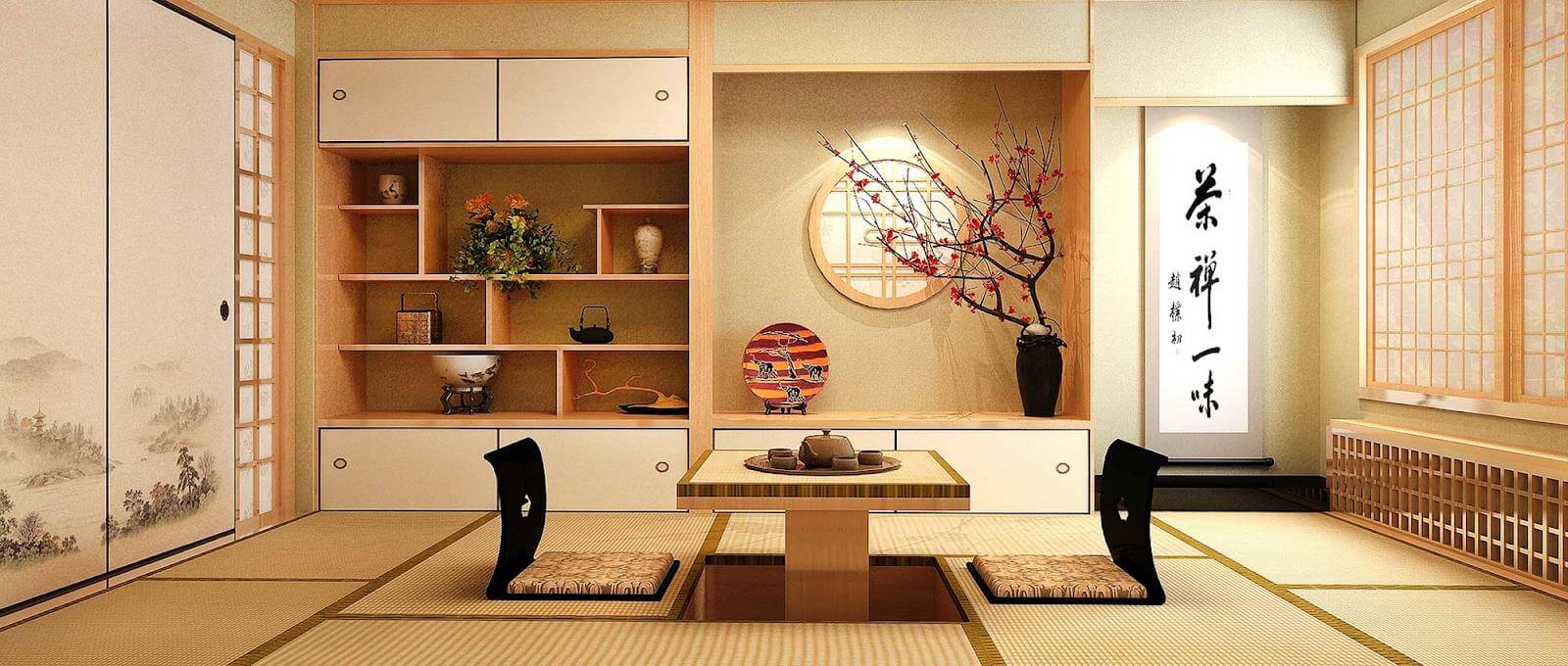 thiết kế nội thất Nhật