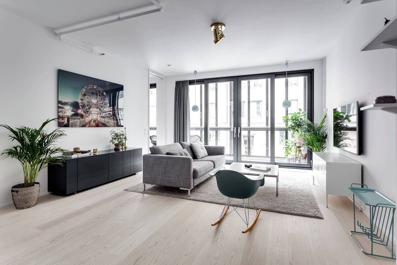 mẫu phong cách thiết kế scandinavia đẹp