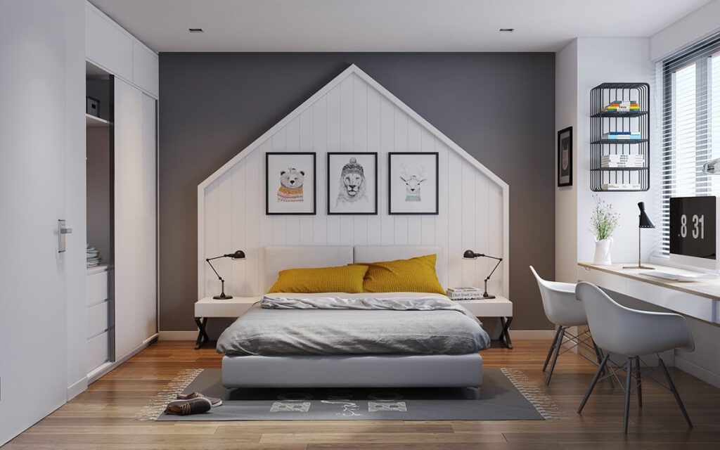 Các mẫu thiết kế bàn làm việc trong phòng ngủ đẹp mắt | Housedesign