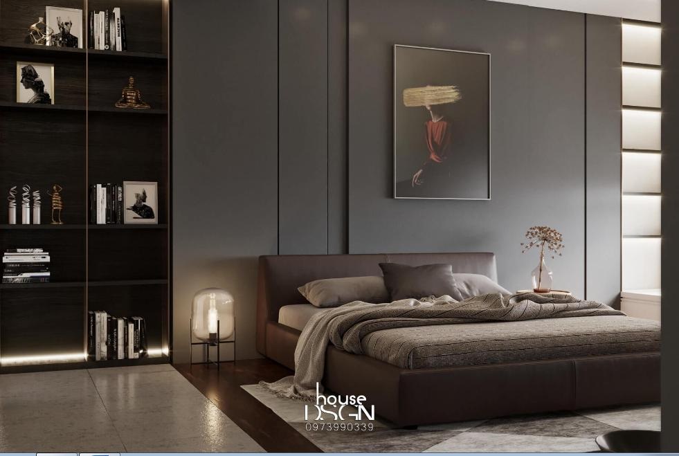 mẫu thiết kế phòng ngủ hiện đại - Housedesign