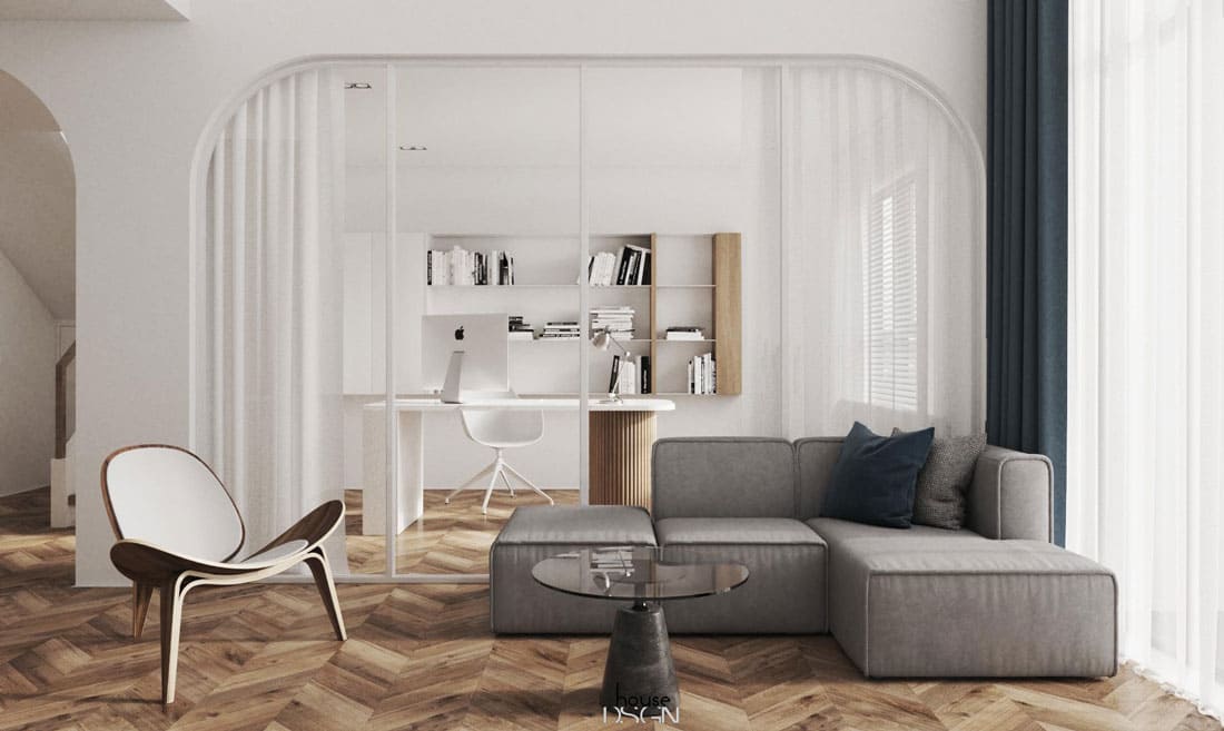 thiết kế nội thất phòng khách sang trọng - Housedesign