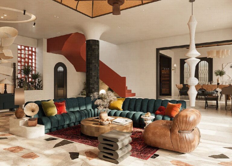 Phong Cách Thiết Kế Contemporary Eclectic Là Gì? Xu Hướng Thiết Kế Đầy Cá Tính 2026